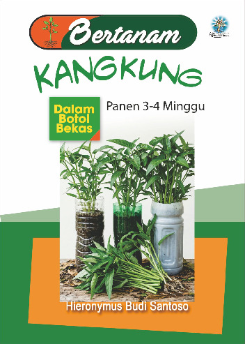 Sampul buku Bertanam kangkung da...